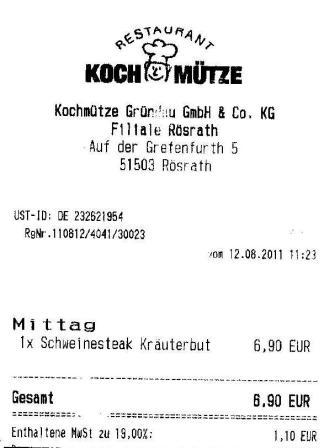 uids Hffner Kochmtze Restaurant